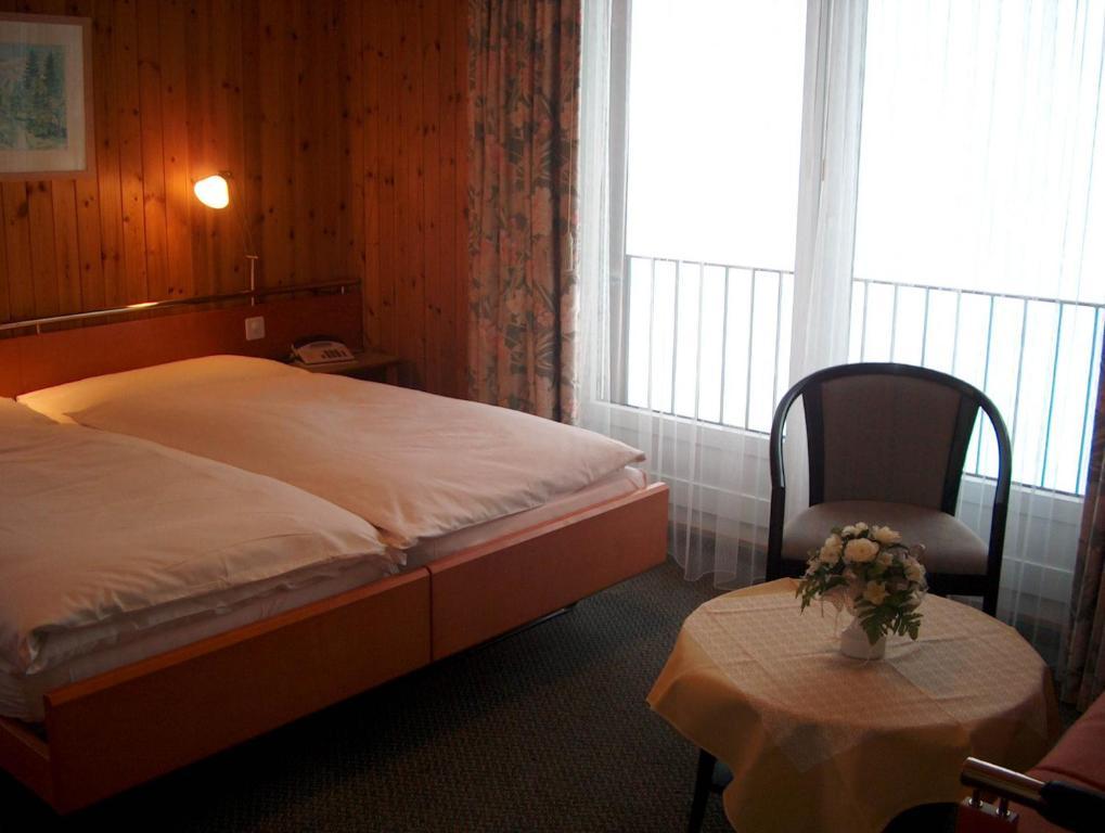 Hotel Restaurant Cristal Браунвальд Номер фото